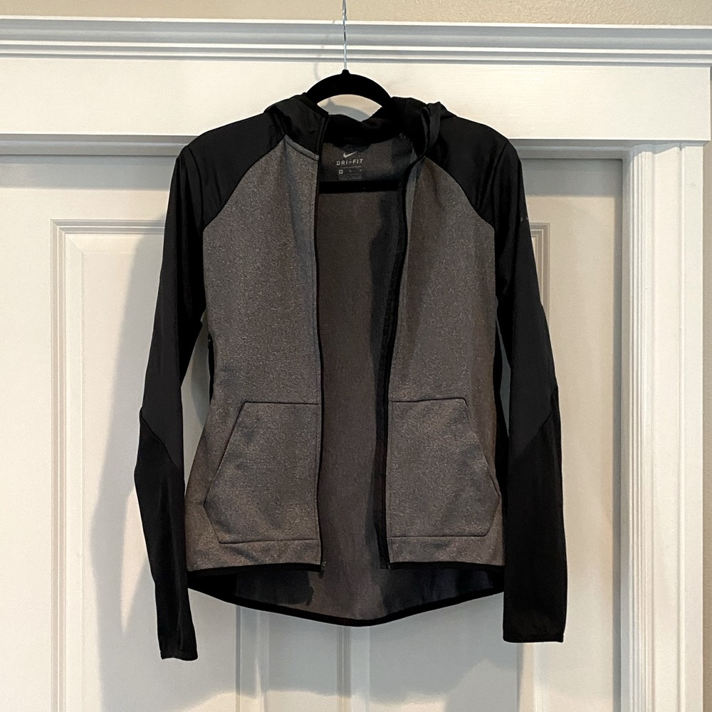 Nike zip down light jacket